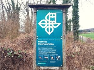 Flachsee Baden verboten