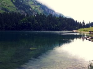 Seealpsee in Wasserauen Appenzell