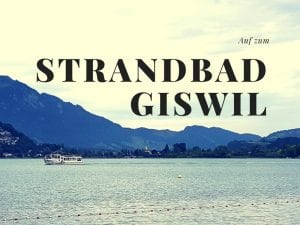 Strandbad Giswil - Mit der MS Seestern