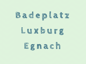 Badeplatz Luxburg Egnach